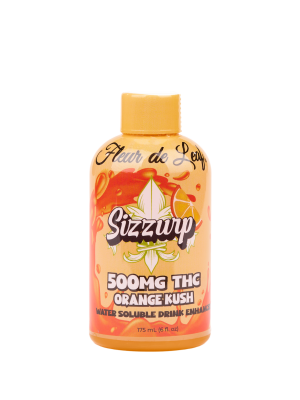 THC Orange Kush Sizzurp Drink Enhancer 500mg