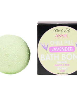 CBD:THC Lavender Bath Bomb 50mg:50mg