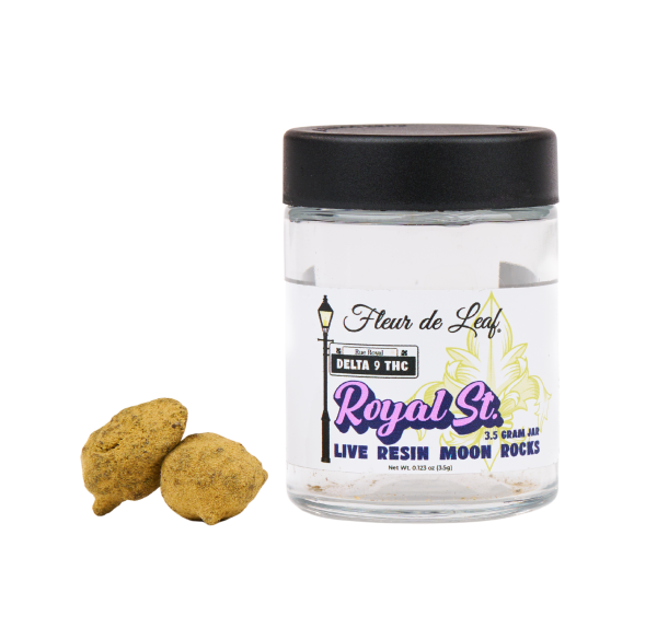 THC Royal Street Live Resin Moon Rocks 3.5g