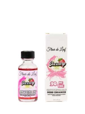 THC Strawberry Lemonade Sizzurp Drink Enhancer 90mg