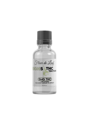 THC High 5 Unflavored Tincture 5mg